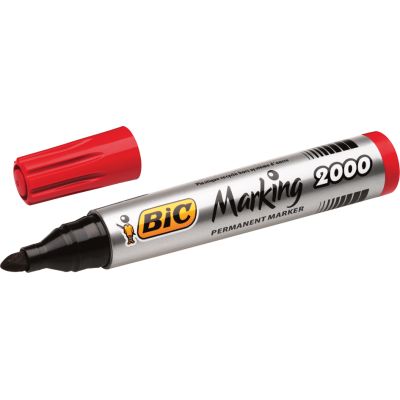 BIC Permanent-Marker Marking 2000 Ecolutions, rot