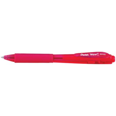 Pentel Druckkugelschreiber WOW BK440, pink