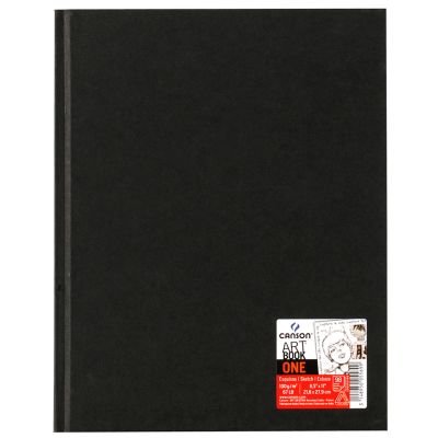 CANSON Skizzenbuch ARTBOOK ONE, 140 x 216 mm, schwarz