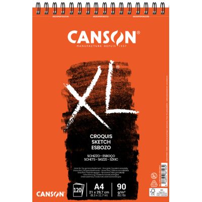 CANSON Skizzen- und Studienblock XL, DIN A5, 90 g/qm
