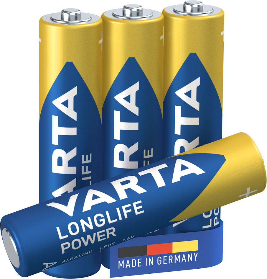 VARTA Alkaline Batterie Longlife Power, Micro (AAA/LR03)