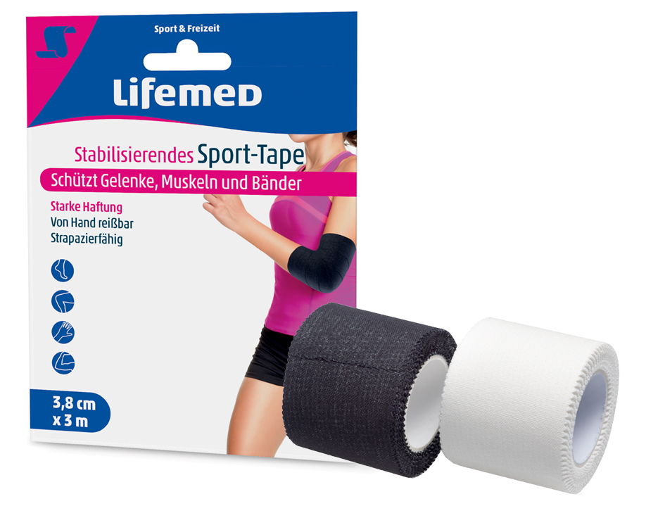 Bild von Lifemed stabilisierendes Sport-Tape, 38 mm x 3,0 m