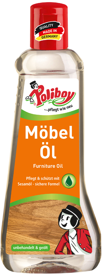 Bild von Poliboy Möbel Öl, 200 ml