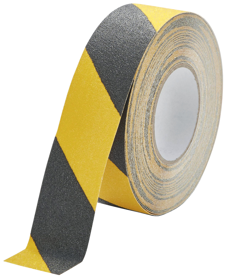 DURABLE Antirutschband DURALINE GRIP, 50 mm, schwarz/gelb