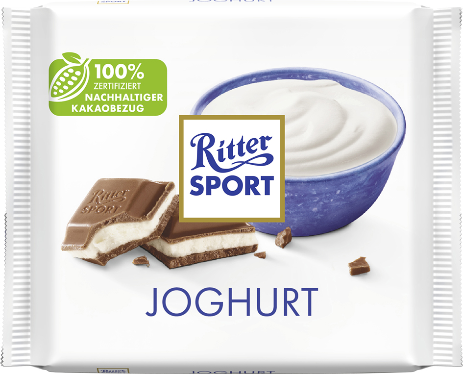 Bild von Ritter SPORT Tafelschokolade JOGHURT, 100 g