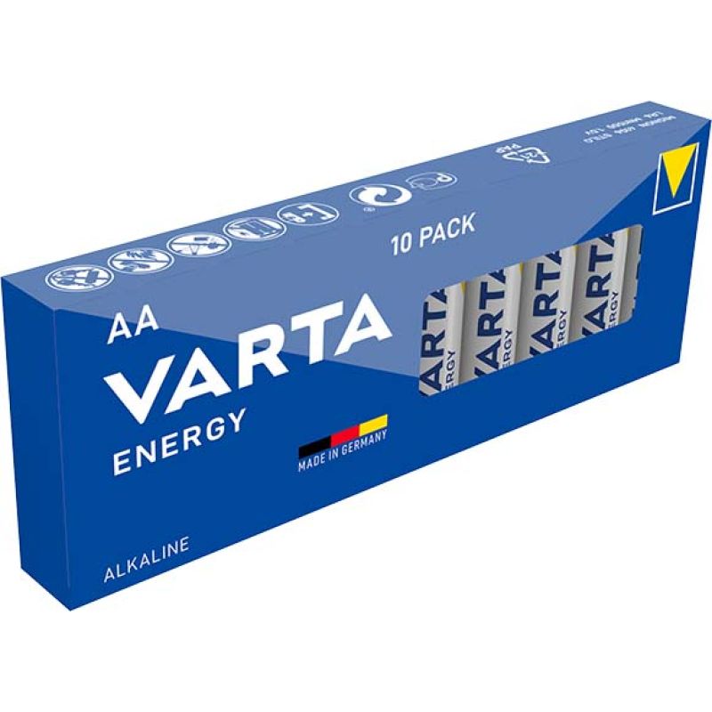 VARTA Alkaline Batterie Energy, Mignon (AA/LR6)