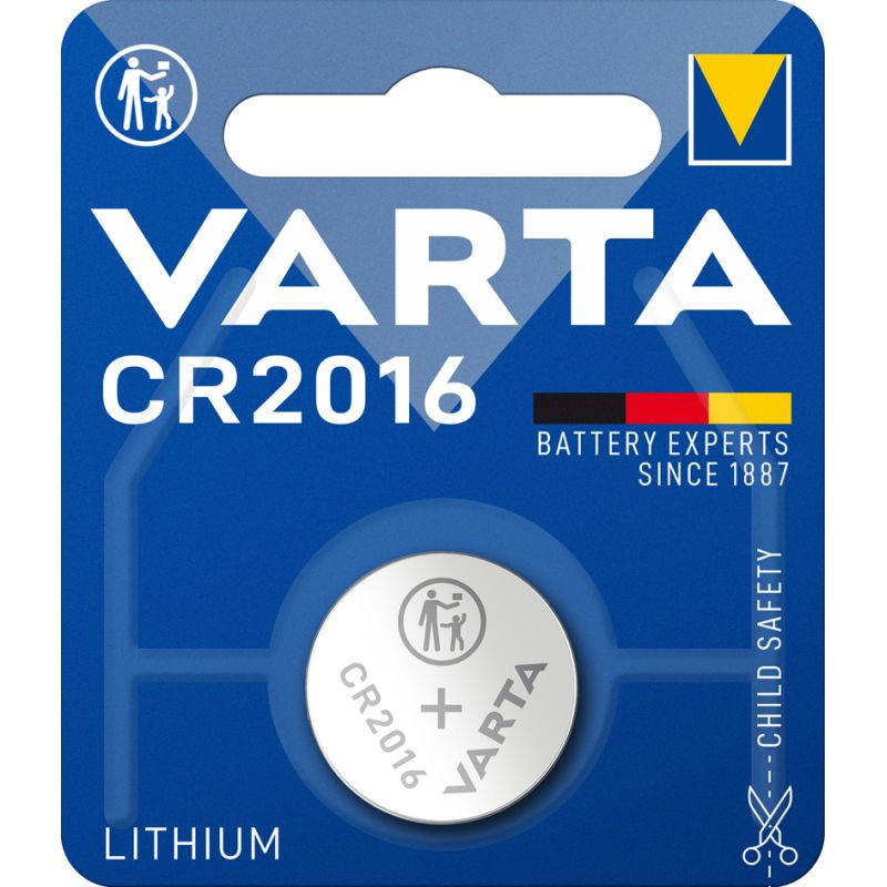 VARTA Lithium Knopfzelle Electronics, CR1220, 3,0 Volt,
