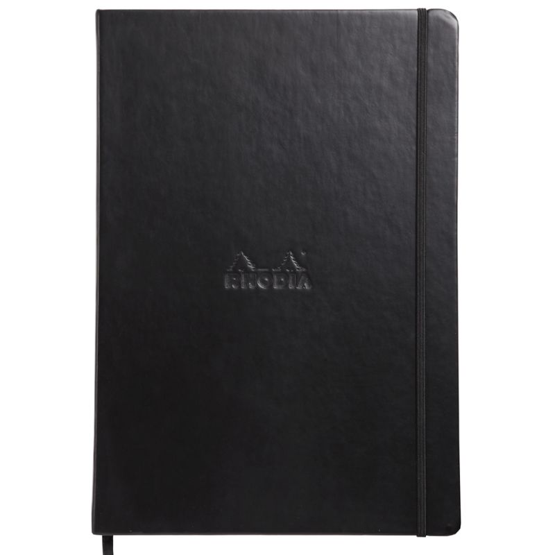 RHODIA Notizbuch Webnotebook, DIN A5, gepunktet, schwarz