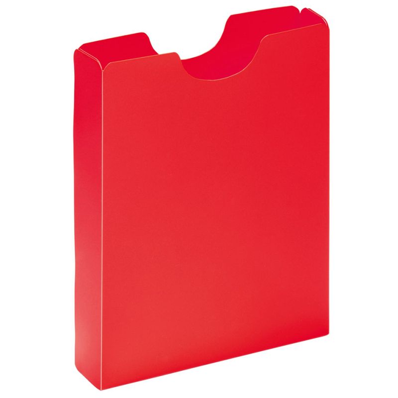 PAGNA Heftbox DIN A4, Hochformat, aus PP, rot