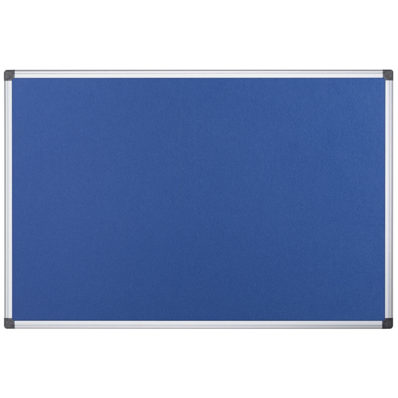 Bi-Office Filztafel Maya, 1.800 x 1.200 mm, blau