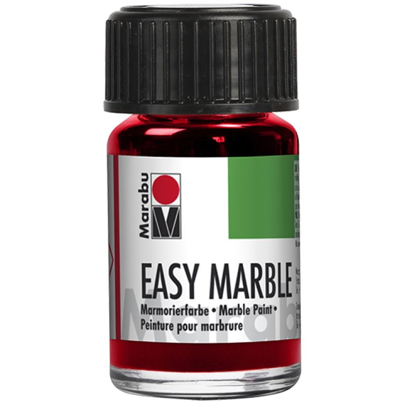 Marabu Marmorierfarbe Easy Marble, saftgrn, 15 ml, Glas