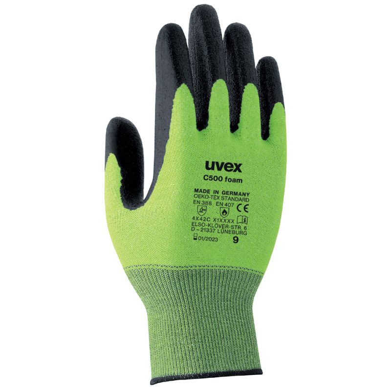 uvex Schnittschutz-Handschuh C500 foam, Gr. 10