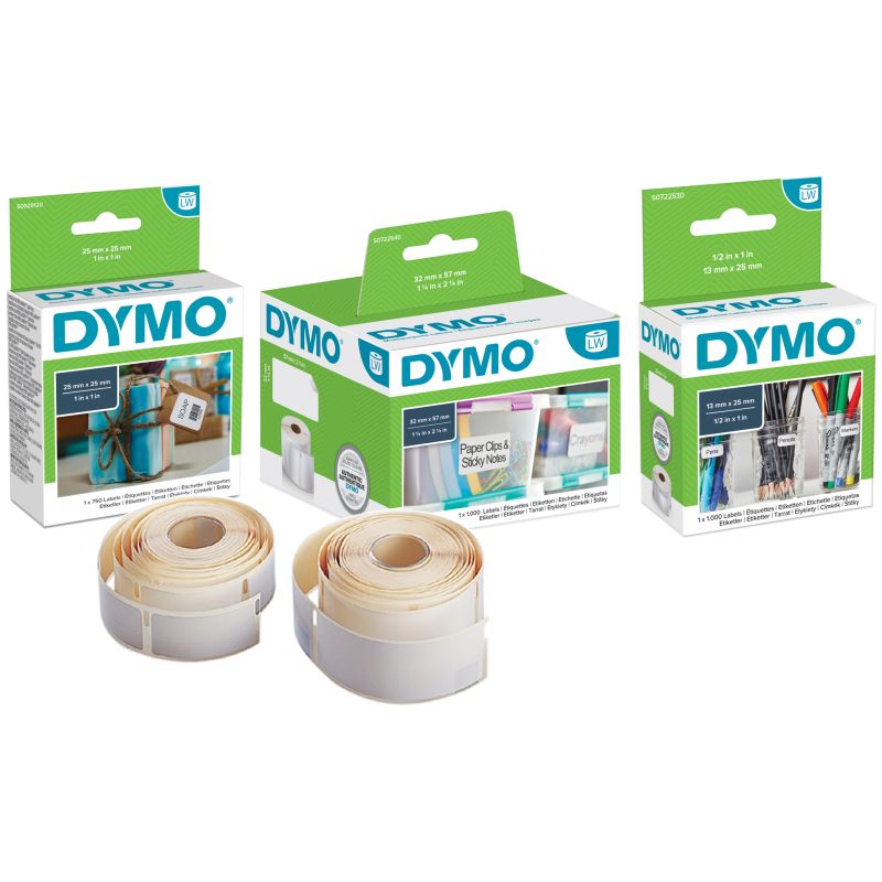 DYMO LabelWriter-Universal-Etiketten, 19 x 51 mm, wei