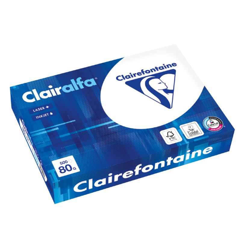 Clairefontaine Multifunktionspapier, DIN A4, extra wei