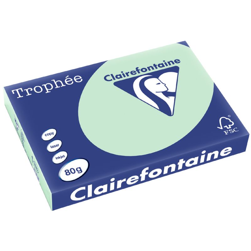 Clairefontaine Multifunktionspapier Trophe, A3, hellgrn