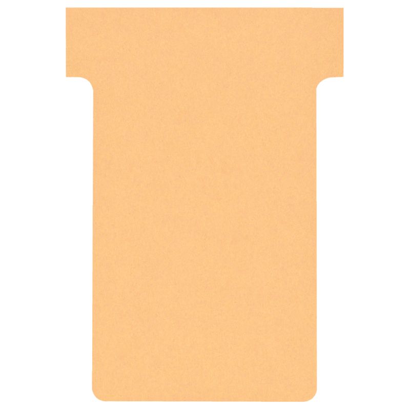nobo T-Karten, Gre 2 / 60 mm, 170 g/qm, beige