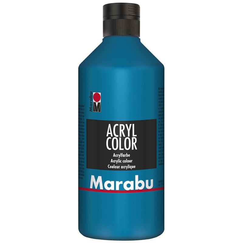Marabu Acrylfarbe Acryl Color, 500 ml, orange 013