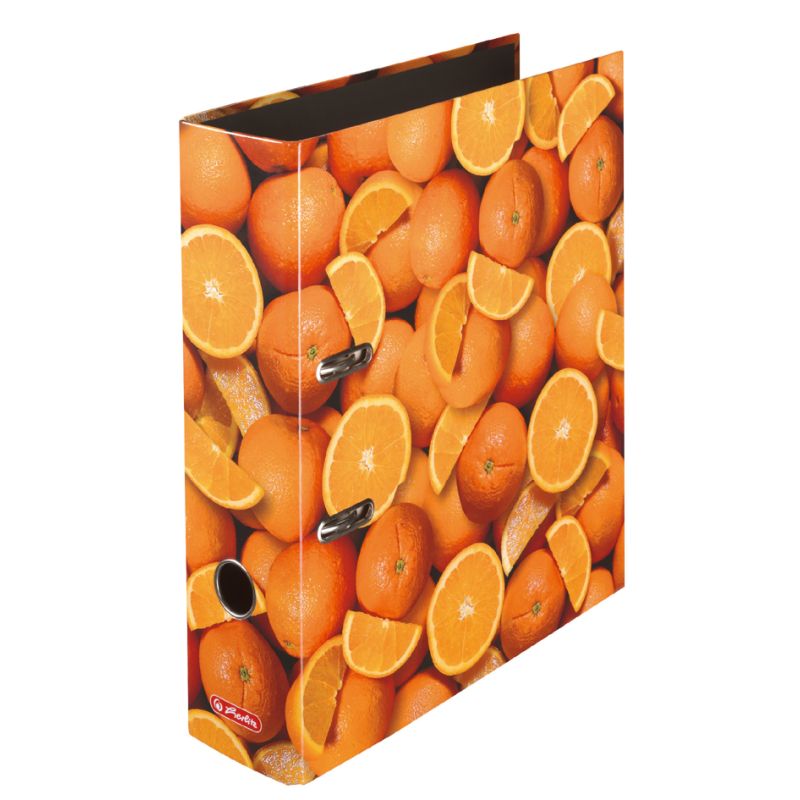 herlitz Motivordner maX.file Orangen, A4, Rckenbr: 80 mm