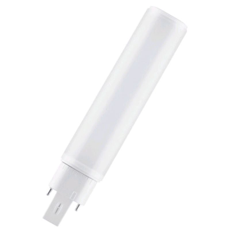 LEDVANCE LED-Lampe DULUX D/E, 7 Watt, G24q-2 (830)
