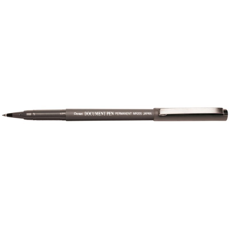 Pentel Tintenroller DOCUMENT PEN MR205D, schwarz