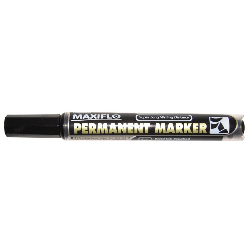 Pentel Permanent-Marker MAXIFLO NLF60, schwarz