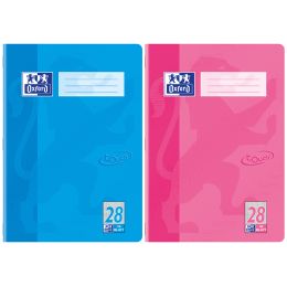 Oxford Schulheft Touch, DIN A4, Lineatur 25, pink