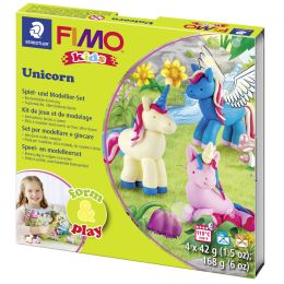 FIMO kids Modellier-Set Form & Play Unicorn, Level 2