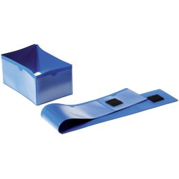 DURABLE Palettenfubanderole, 145 x 65 mm, blau