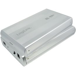 LogiLink 3,5 SATA Festplatten-Gehuse, USB 3.0, silber