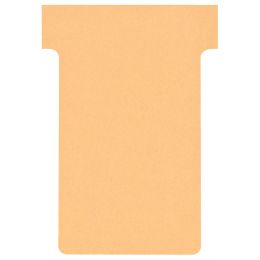 nobo T-Karten, Gre 1,5 / 45 mm, 170 g/qm, gelb