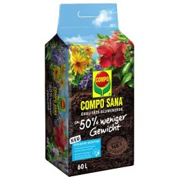 COMPO SANA Qualitts-Blumenerde ca. 50% weniger Gewicht, 60l