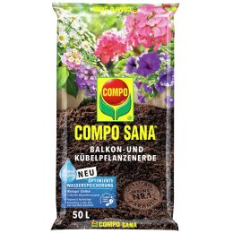 COMPO SANA Balkon- und Kbelpflanzenerde, 50 Liter