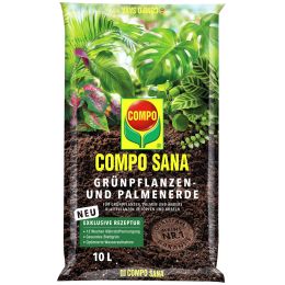 COMPO SANA Grnpflanzen- und Palmenerde, 10 Liter