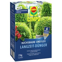 COMPO Buchsbaum- und Ilex Langzeit-Dnger, 2 kg
