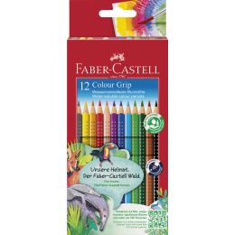 FABER-CASTELL Dreikant-Buntstifte Colour GRIP, 6er Etui