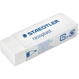 STAEDTLER Kunststoff-Radierer rasoplast B30, wei