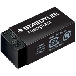 STAEDTLER Kunststoff-Radierer rasoplast B20, wei