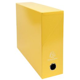 EXACOMPTA Archivbox Iderama, Karton, 90 mm, gelb