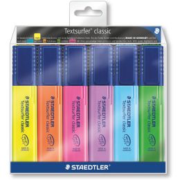 STAEDTLER Textmarker Textsurfer classic, 4er Etui