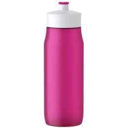 emsa Trinkflasche SQUEEZE SPORT, 0,6 Liter, pink