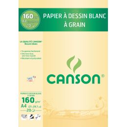 CANSON Malblock, DIN A4, 160 g/qm