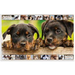 HERMA Schreibunterlage Hunde, (B)550 x (H)350 mm