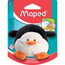 Maped Plschtier-Tafelschwamm Pinguin, schwarz/wei