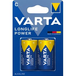VARTA Alkaline Batterie LONGLIFE Power, Baby (C/LR14)