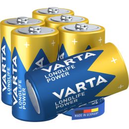 VARTA Alkaline Batterie Longlife Power, Baby (C/LR14)