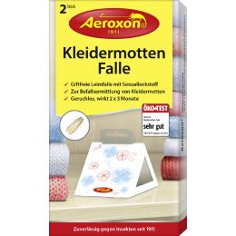 Aeroxon Kleidermotten-Falle, 2er Set