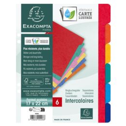 EXACOMPTA Karton-Register, DIN A4+, 12-teilig