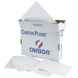 CANSON Leichtschaumplatte Carton Plume, DIN A3, wei