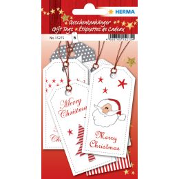 HERMA Weihnachts-Geschenkanhnger White Christmas