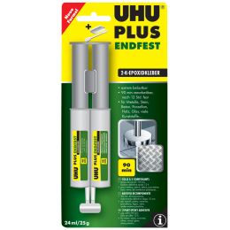 UHU 2-Komponenten-Klebstoff plus endfest, 163 g in Tube